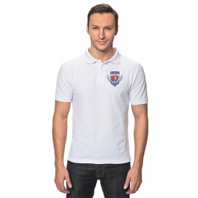 classic_polo_shirt с принтом ФК Крылья Советов Москва в Архангельске,  |  | Тематика изображения на принте: 