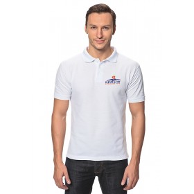 classic_polo_shirt с принтом ФК Иртыш Омск в Архангельске,  |  | 