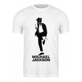 Мужская футболка с принтом Michael Jackson в Архангельске,  |  | 