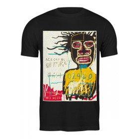 Мужская футболка с принтом Jean-Michel Basquiat в Архангельске,  |  | 