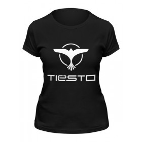 Женская футболка с принтом Tiesto (Тиесто) в Архангельске,  |  | 