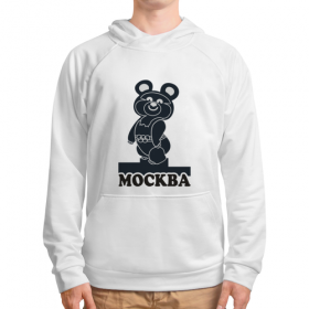 full_print_hoodie с принтом BEAR - Olympic White в Архангельске, 92% хлопка 8% эластана Плотность: 245 гр/м2 |  | 