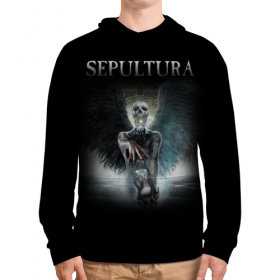 full_print_hoodie с принтом Sepultura в Архангельске, 92% хлопка 8% эластана Плотность: 245 гр/м2 |  | 