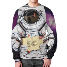 full_print_sweatshirt с принтом Space. NASA в Архангельске,  |  | 