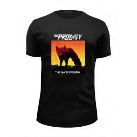 Мужская футболка Premium с принтом The Prodigy в Архангельске, Белый, черный, серый меланж, голубой: 100% хлопок, плотность 160 гр. Остальные цвета: 92% хлопок, 8% лайкра, плотность 170-180гр. |  | 