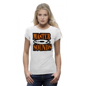 woman_tee с принтом Master Sounds 98.3 в Архангельске,  |  | 