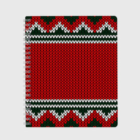 Тетрадь с принтом Новый Год в Архангельске, 100% бумага | 48 листов, плотность листов — 60 г/м2, плотность картонной обложки — 250 г/м2. Листы скреплены сбоку удобной пружинной спиралью. Уголки страниц и обложки скругленные. Цвет линий — светло-серый
 | 2020 | christmas | new year | бык | герлянда | гирлянда | год быка | дед мороз | елка | зима | новый год | огоньки | подарки | рождество | санта | свитер | снег | снеговик | снежинки