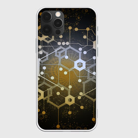 Чехол для iPhone 12 Pro Max с принтом Blockchain технология в Архангельске, Силикон |  | Тематика изображения на принте: blockchain | crypto | блокчейн | крипто | технология