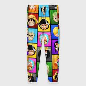 Женские брюки 3D с принтом ONE PIECE / ВАН ПИС / ГЕРОИ в Архангельске, полиэстер 100% | прямой крой, два кармана без застежек по бокам, с мягкой трикотажной резинкой на поясе и по низу штанин. В поясе для дополнительного комфорта — широкие завязки | anime | heroes | one piece | pattern | skull | wanted | аниме | ван пис | герои | манга | мультфильм | персонажи. | розыск | скелет | узор | череп | японская анимация