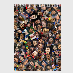 Скетчбук Лучшие футболисты мира: в Архангельске, 100% бумага
 | 48 листов, плотность листов — 100 г/м2, плотность картонной обложки — 250 г/м2. Листы скреплены сверху удобной пружинной спиралью | antoine griezmann | best | cristiano ronaldo | eden hazard | football | frenkie de jong | kylian mbapp | lionel messi | matthijs de ligt | mohamed salah | neymar jr | sadio mane | top 100 | футбол | футболисты