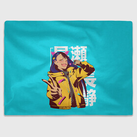 Плед 3D с принтом Нагаторо-сан в Архангельске, 100% полиэстер | закругленные углы, все края обработаны. Ткань не мнется и не растягивается | anime | sempai | torochan | аниме | нагаторо | нагаторосан | не издевайся | не издевайся нагаторо | семпай | хаясэ нагаторо