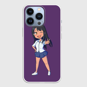 Чехол для iPhone 13 Pro с принтом Ms. Nagatoro в Архангельске,  |  | anime | chan | dont | gamo | hayase | manga | me | miss | mock | nagatoro | naoto | no | president | sakura | senpai | toy | with | yoshi | аниме | гамо | ёши | издевайся | йоши | манга | нагаторо | наото | не | президент | сакура | семпай |