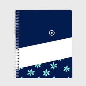 Тетрадь с принтом Стильная с цветами в Архангельске, 100% бумага | 48 листов, плотность листов — 60 г/м2, плотность картонной обложки — 250 г/м2. Листы скреплены сбоку удобной пружинной спиралью. Уголки страниц и обложки скругленные. Цвет линий — светло-серый
 | весна | геометрия | дерево | круг | природа | розы | стиль | цветок | цветы | шайн