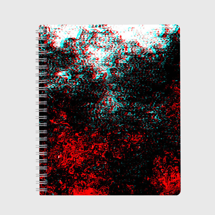 Тетрадь БРЫЗГИ КРАСОК GLITCH фото