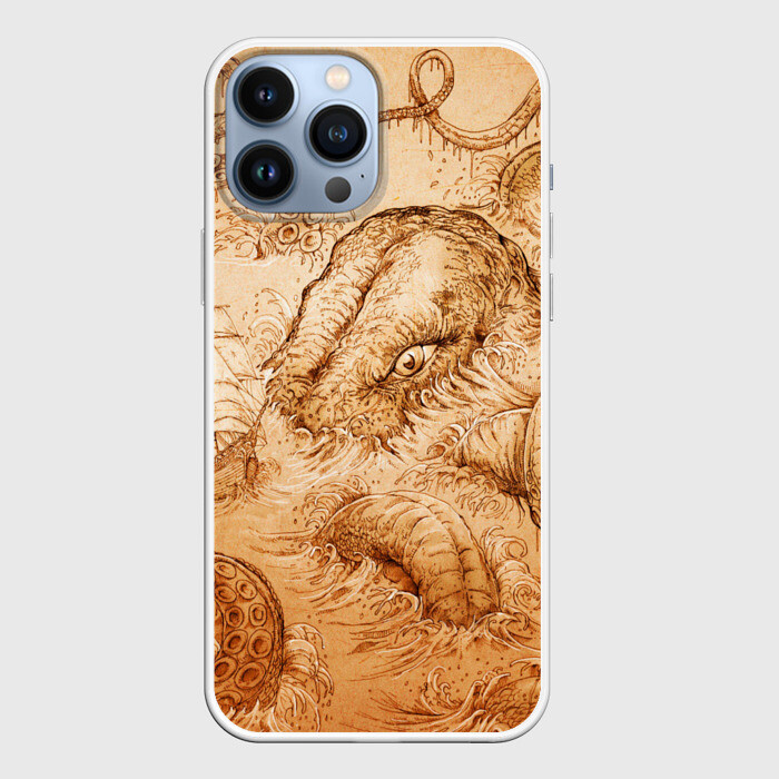 Чехол для iPhone 13 Pro Max Кракен фото