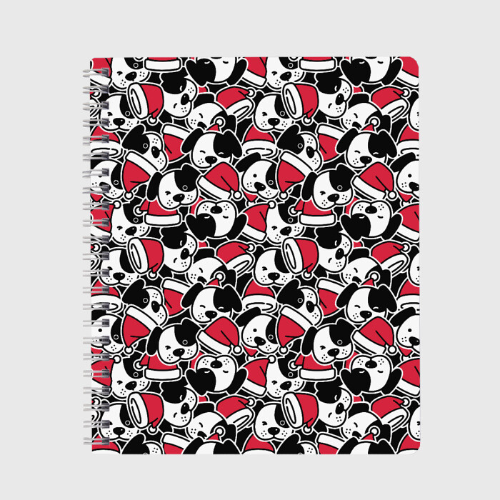 Тетрадь Щенки и красные колпаки фото